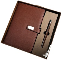 Cadeau d'entreprise, boîte-cadeau en polyuréthane avec fermeture à pression, personnalisation, notes de réunion, carnets personnels