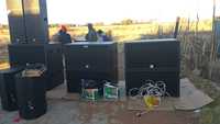 Système audio professionnel pour fête sur scène en plein air Caisson de basses passif grande puissance 18 pouces