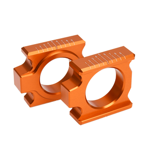 Bloc de réglage de la position de la <span class=keywords><strong>roue</strong></span> arrière pour ajusteur de chaîne de <span class=keywords><strong>moto</strong></span>, pour modèles CRF250R/450R, fabriqué en Chine - Product Image 4