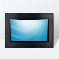 Panel PC Táctil PCAP de 7 Pulgadas y 4 mm de Alto Brillo (800nits) Personalizado, PC Todo en Uno con Revestimiento AG, Compatible con Watch Dog Android/X86
