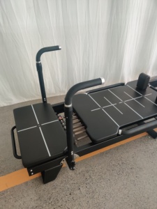 Reformer de fitness noir, machine de rééducation corporelle, Reformer en aluminium VOG-009Z, Tour Reformer Pila - Product Image 4