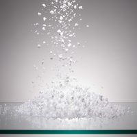 Poudre de caoutchouc styrène-butadiène économique à forte performance, copolymère de butylbenzène, excellent matériau de friction SBS, vente chaude