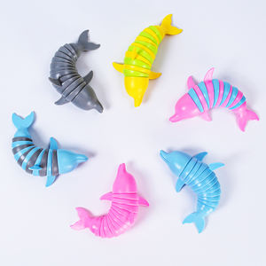 2025 Usine En Gros Ventes Directes Nouveau Fidget Décompression Jouet Animal De Mer En Plastique Doigt Dauphin Fidget Jouet - Product Image 1