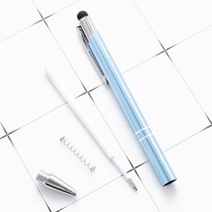 Stylish Aluminum Stylus <b>Pen</b> with Touchscreen & Ballpoint Dual Function - Premium Promotional Gift - Product Image 4
