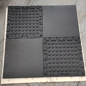 Dalles de sol en caoutchouc pour salle de sport, revêtement de sol <span class=keywords><strong>professionnel</strong></span> en EPDM, haute qualité, durable, 15 mm-50 mm, <span class=keywords><strong>tapis</strong></span> en caoutchouc personnalisable - Product Image 3