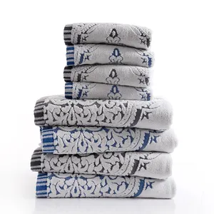 Custom made cotton jacquard bath towel for comfortable soft household towels