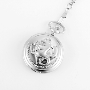 <span class=keywords><strong>Vintage</strong></span> FullMetal Alchemist Edward Elric Cosplay Dull Polacco Brown Hollow <span class=keywords><strong>Tasca</strong></span> Del Quarzo degli uomini Della Vigilanza - Product Image 4