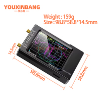 Analyseur de réseau vectoriel NanoVNA, analyseur d'antenne, ondes courtes MF HF VHF UHF, écran TFT de 2,8 pouces, interface USB Type-C