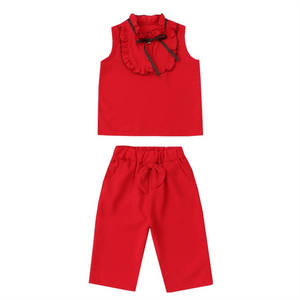 Importateur en gros de produits chinois en Inde, Delhi, ensemble de vêtements pour enfants en deux pièces pour filles africaines, articles les plus vendus - Product Image 1