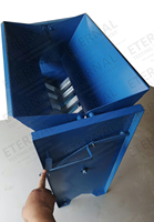 Divisor de muestras agregadas/Caja de Riffle de suelo/Divisores de muestras de Riffle