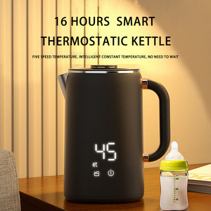 Portable Stainless Steel <b>Kettle</b> With Temperature Control Automatic Power Off & <b>Keep</b> <b>Warm</b> Feature for Hotel Use Portable - Product Image 4
