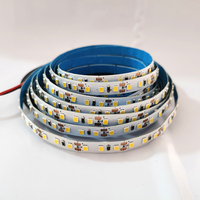 Lampu Strip LED SMD 5050 Satu Warna DC12V 60LED/m Kecerahan Tinggi Fleksibel Dapat Dipotong IP20