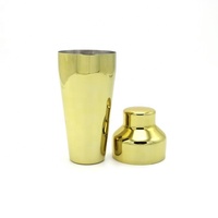 Fer à Cocktail plaqué or, 20oz, pour Cocktail, Martini Mojito, bobbler pour mélange péruvien, Shaker français, fer-blanc