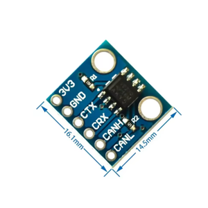SN65HVD230 โมดูลการสื่อสารตัวรับส่งสัญญาณ CAN บัสสำหรับ MCU230 MCU230 ตัวรับส่งสัญญาณบัส SN65HVD230 - Product Image 2