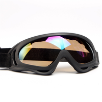 Lunettes de soleil de sport de plein air personnalisées, coupe-vent, en caoutchouc, lunettes de moto, lunettes de ski