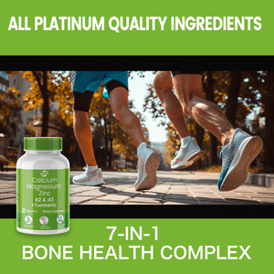 HACCP OEM จากพืชแคลเซียม500มก. <span class=keywords><strong>D3</strong></span>แมกนีเซียมแคลเซียมมังสวิรัติพร้อมวิตามิน K2และขมิ้น - Product Image 3