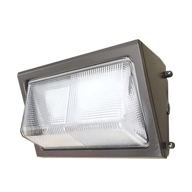 Outdoor Aluminum IP68 40W ETL Certified Smart LED Wall Pack Lamp with Dimmer and Photocell for Warehouse