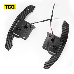 Palancas de cambio magnéticas de fibra de carbono TDD para Skoda 2019 Octavia VRS Superb Kodiaq, palancas de cambio para volante - Product Image 4