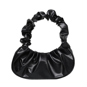 Bolso de hombro estilo coreano plisado de moda, venta al por mayor de fábrica, novedad primavera/verano 2025, bolso de mano/bolso de axila popular. - Product Image 1