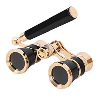 Vente directe usine – Jumelles optiques tout métal Noble Lady 3*25 avec poignée, étanches IP55, stabilisation d'image pour le théâtre féminin