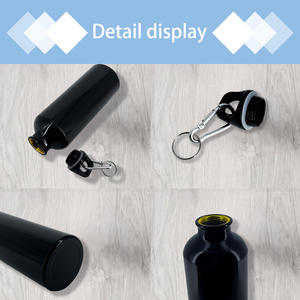 定制标志低价散装自行车健身房运动水瓶环保500毫升750毫升1000毫升铝瓶水 - Product Image 3