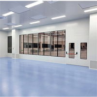 Usine chinoise Production personnalisée de salle sans poussière de laboratoire modulaire de haute qualité classe 100 1000 avec système CVC