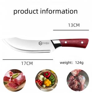 Fabrika fiyat özel şef çok paslanmaz çelik Boning Cleaver 3Cr13 çelik PP et mutfak gıda için keskin mutfak kolu - Product Image 5