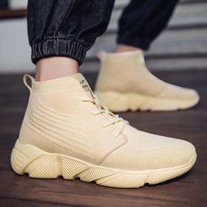 Low-price Wholesale Fashionable Sports Shoes with Breathable Mesh Upper Cushioning Anti-odor High-<b>top</b> Casual <b>Walking</b> Shoes - Product Image 1