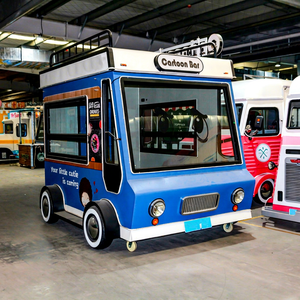 ZOWN Chariot alimentaire entièrement électrique, Food Truck mobile, Station de cuisson complète, Café, Jus, Hot-dogs, Opération commerciale de rue - Product Image 1