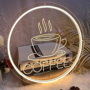 व्यापार साइन बोर्ड लोगो कस्टम बैकलिट दीवार हस्ताक्षर कस्टम 3 डी प्रकाश संकेत लोगो वृत्त नाम प्लेट - Product Image 4