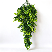 Guirlande de lierre artificiel en plastique détachable de haute qualité, résistante aux UV, fausses fleurs et feuilles, petite taille, pour l'automne, les mariages, Pâques