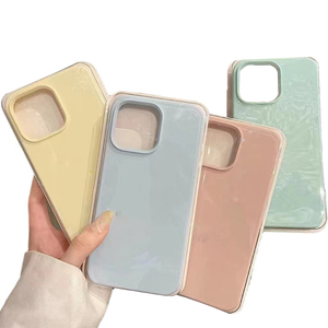Fundas Protectoras para Teléfono Móvil de TPU Líquido Suave, Imitación de Silicona, Antigolpes, para <span class=keywords><strong>iPhone</strong></span> <span class=keywords><strong>12</strong></span> 13 14 15 16 17 18 <span class=keywords><strong>Pro</strong></span> <span class=keywords><strong>Max</strong></span> Plus - Product Image 6
