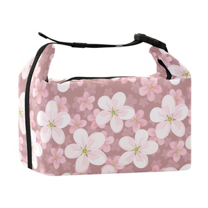 Custom Hau Printed Hawaii Life Thermal Insulated Cooler Bag Popular Eco-Friendly Portable and Reusable Lunch Bag - Product Image 2