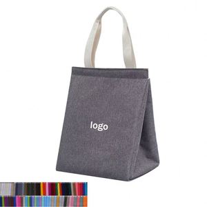 Large Capacity Oxford Cloth Insulated <b>Cooler</b> <b>Bag</b> Portable Reusable Lunch <b>Bag</b> Custom Eco-Friendly for Campus Office Use Exported - Product Image 1