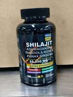 Exportation transfrontalière, vente chaude : Capsules de Shilajit Complexe 8 en 1, 15250 mg Force Maximale, 60 Comprimés, Complément Alimentaire pour Adultes