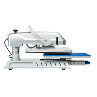 Machine de transfert de chaleur à tête secouée QK-1804, presse à chaud d'impression de T-shirt à haute pression