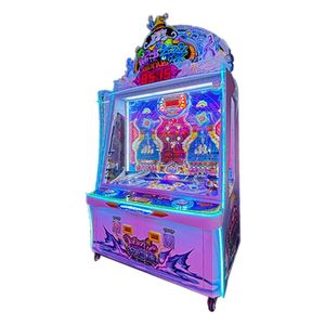 Cartoon Themed Coin Operated <b>Arcade</b> Game Machine User-Friendly Controls Neon-Lit Large Display for Amusement Parks Family - Product Image 3