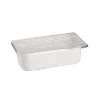 5 litre contenant de crème glacée biodégradable emballage boîte en plastique boîte de gâteau jetable contenant alimentaire