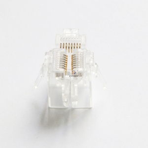 Connecteur de câble réseau <span class=keywords><strong>Metz</strong></span> RJ45, routeur 3G, RJ11, Cat6a STP, fiche modulaire sans outil - Product Image 3