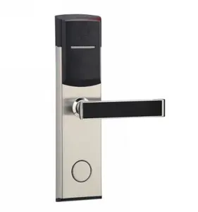 Alta qualidade barato aço inoxidável fechadura do hotel com software livre smart hotel porta fechadura cartão desbloqueio