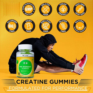 OEM personalizado pre-entrenamiento fuerza muscular aumento de energía pre-entrenamiento suplemento aumento de energía metabolismo más rápido caramelo - Product Image 5