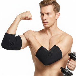 Manchon de soutien du coude en néoprène de haute qualité 7 mm, impression de logo personnalisée, unisexe, confortable, respirant, antidérapant, pour la musculation - Product Image 1