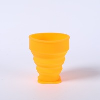 Gobelet en silicone, gobelet à café pliable en silicone, gobelet pour boissons en plein air