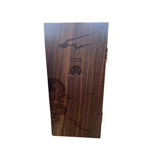 Custom Luxury Walnut <strong>Wooden</strong> Wine Whiskey Bottle Packaging <strong>Box</strong> Piano Lacquer Wine Bottle <strong>Storage</strong> <strong>Box</strong> - Product Image 5