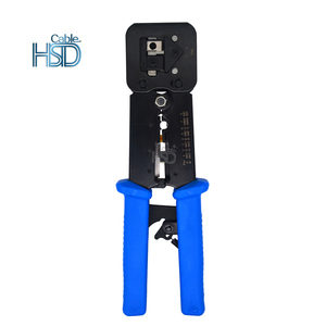 <span class=keywords><strong>Pince</strong></span> à <span class=keywords><strong>sertir</strong></span> réseau en <span class=keywords><strong>acier</strong></span> pour câbles RJ45 Cat8 Cat7 Cat5 Cat6, <span class=keywords><strong>pince</strong></span> à câble téléphonique RJ11 RJ12 6P 8P, prise en charge OEM - Product Image 3