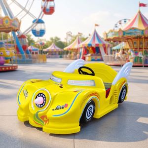 Voiture tamponneuse électrique lumineuse pour enfants, alimentée par batterie, en plastique, pour la maison, l'école et les centres commerciaux - Product Image 1