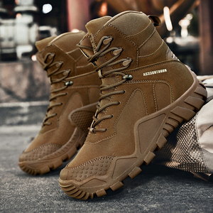 SF36 708 AS33 Green OUTDOOR Camouflage Tactical <b>Hiking</b> <b>Boots</b> All Season Waterproof Working Shoes - Product Image 5
