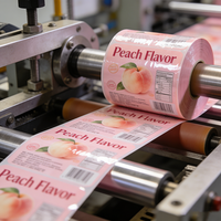 Rouleau de film plastique laminé PET BOPP imprimé pour les chips de pommes de terre et le chocolat