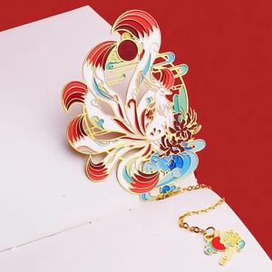 Fabrikant Ontwerp Bladwijzer Boek Markeert Souvenir Cadeau Metalen Paard Goud Messing Print Europa Etsen Metalen Bladwijzer - Product Image 4