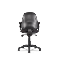 Chaise de bureau moderne pivotante pour réception, visiteurs et direction, avec réglage du dossier